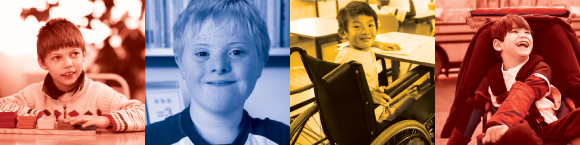 An image of children smiling.